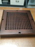 矜瓷 家用胡桃色儲水式茶盤(pán)正方形茶托盤(pán)簡(jiǎn)約家居百搭茶臺蓄水盛水盤(pán) 胡桃色方正蓄水-大 曬單實(shí)拍圖