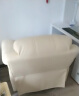 M家沙发 布艺单人沙发椅懒人电动沙发美容美甲多功能小户型客厅 米灰色（呼吸皮面料） 普通款【坐/躺】 实拍图