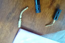 琴冠（QINCROWN） HiFi纯铜镀金针插 喇叭线针式香蕉头 免焊一体式功放音箱插头 两对（四个） 晒单实拍图