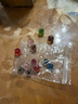 唯誠 日式琉璃珠夜光金沙散珠配珠古法琉璃珠手工diy飾品配件手鏈串珠編織 黑色一顆 10mm 曬單實拍圖