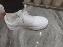 鴻星爾克春秋季新款皮面防滑耐磨專(zhuān)柜男鞋休閑百搭透氣小白鞋板鞋男鞋 1190正白淺灰 41 (255mm) 曬單實(shí)拍圖