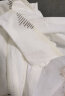 对白×冯玮艺术家联名白色简约衬衫女夏2024新款温柔印花短袖上衣 三把椅子 170/XL 晒单实拍图