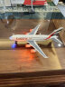 彩珀（CAIPO）儿童玩具合金飞机响声回力合金飞机战斗机民航空中客机模型玩具男 A380大号机舱可开 晒单实拍图