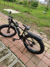 三河馬26寸變速減震4.0大輪胎雙碟剎沙灘雪地車(chē)男女款成人山地自行車(chē) 黑色輻條輪 26寸 21速 曬單實(shí)拍圖