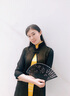 逸福旗袍外搭開衫長(zhǎng)款防曬衣 外披春秋女裝 立領(lǐng)中國(guó)風(fēng)披肩雪紡?fù)馓渍?黑色 M 曬單實(shí)拍圖