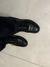 戈耐休閑皮鞋男鞋子男士真皮商務(wù)休閑鞋透氣墊內(nèi)增高鞋春秋防滑運(yùn)動(dòng)鞋 黑色【隱形內(nèi)增高】 真牛皮+上線 44 (270mm) 曬單實(shí)拍圖