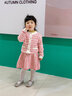 IVY HOUSE常春藤兒童裝女童2023年秋季新款經(jīng)典優(yōu)雅小香風(fēng)甜美氣質(zhì)毛織套裝 大紅 110cm 曬單實(shí)拍圖