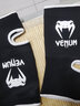 VENUM拳擊護踝防護運動(dòng)護具護腳踝腳腕搏擊拳擊格斗 黑白色 均碼（一副） 曬單實(shí)拍圖