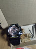 優(yōu)倫詩(shī)適用卡西歐casio手表表帶G-SHOCK GMA-S110 120 130運動(dòng)防水表帶表殼套裝配件男女 黑色金字 0mm 曬單實(shí)拍圖