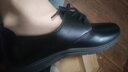 熊迪明廚師皮鞋男鞋廚房防油防滑防水鞋酒店上班工作鞋肯德基鞋子男皮鞋 黑色 2012系帶 44 曬單實(shí)拍圖