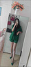 皮爾卡丹（pierre cardin）輕奢夏季西裝套裝女休閑單西裝套裝2023新款韓版氣質(zhì)西服職場(chǎng)套裝 黑色外套+黑色短褲【兩件套】 M 建議100-110斤 曬單實(shí)拍圖