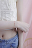 IS YOU三生三世紅心18K彩金手鏈女玫瑰金生日情人節禮物送女友老婆媽媽 三生三世18k金手鏈-紅+品牌禮盒 曬單實(shí)拍圖
