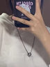 BJYL星芒項鏈男潮嘻哈小眾高級感雙環(huán)吊墜男生項鏈2026新款網(wǎng)紅衛衣鏈 項鏈 曬單實(shí)拍圖