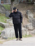 探路者（TOREAD）鵝絨羽絨服面包服戶外防風(fēng)防潑水短款棉服保暖連帽外套男女劉昊然 黑色 2XL 曬單實(shí)拍圖