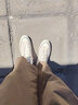 匡威（Converse）1970s 三星標經(jīng)典高幫鞋情侶運動(dòng)鞋學(xué)生鞋休閑帆布鞋男鞋女鞋 162053C 米白色 41.5 /8 曬單實(shí)拍圖