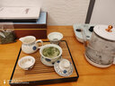瓷牌茗 玲瓏功夫茶具套裝白瓷泡茶壺茶杯整套家用茶盤小茶臺禮盒裝 《向陽花》蓋碗10件套+禮盒裝 曬單實拍圖