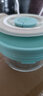 Glasslock【帶餐包+餐具】Glasslock不銹鋼保溫桶玻璃內膽多層帶飯大容量 1.5L天藍色(2個(gè)內膽玻璃碗) 曬單實(shí)拍圖