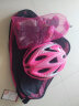 统步儿童轮滑护具套装头盔溜冰滑板平衡车自行车护具粉色8件套 实拍图