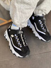 Skechers斯凱奇兒童奶茶熊男女童同款熊貓鞋學(xué)生老爹鞋休閑運動(dòng)鞋302526L 302526L-奧利奧芝芝雪脆 35 曬單實(shí)拍圖