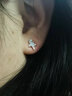 潘多拉（PANDORA）[黃星同款]閃耀不對稱(chēng)星星耳釘925銀小巧簡(jiǎn)約時(shí)尚禮物送女友 曬單實(shí)拍圖