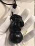 五聚 黑檀木葫蘆文玩手把件掛件 實(shí)木一鳴驚人蟬手把件送爸爸節日送男生男朋友生日禮品 葫蘆蟬手把件（FL-HC042） 曬單實(shí)拍圖