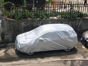 牧安 福特?？怂箖蓭龓?chē)衣車(chē)罩防曬防雨隔熱牛津布汽車(chē)全車(chē)罩車(chē)衣 加絨款銀色 翼虎 曬單實(shí)拍圖