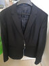 羅蒙西服套裝女士職業(yè)裝韓版修身單西正裝商務(wù)OL女式面試工作通勤西服 黑色（單西） 165/96 褲子84 曬單實(shí)拍圖