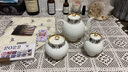 Lomonosov俄皇茶具瓷白花環(huán)系列咖啡杯碟糖罐茶壺下午茶骨瓷瓷器高顏值瓷器 奶罐 曬單實(shí)拍圖