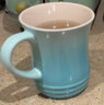 酷彩（Le Creuset） 炻瓷400毫升馬克杯子咖啡早餐辦公家用茶水杯麥片早餐杯陶瓷歐式 400ml馬克杯青羽色 曬單實拍圖