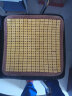 汽車(chē)夏季坐墊涼墊單片冰絲竹墊通風(fēng)制冷按摩座椅透氣木珠竹座墊夏天竹片鋼絲小貨車(chē)面包車(chē)挖機吊車(chē)涼墊小方墊 竹片C透氣款/黃色1片裝 曬單實(shí)拍圖