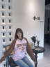 Teenie Weenie小熊女裝冬裝簡(jiǎn)約風(fēng)撞色插肩袖衛(wèi)衣加絨軟糯復(fù)古上衣 淺粉色 M (165) 曬單實(shí)拍圖