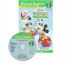 英文原版 Disney Christmas Collection 附CD 迪斯尼有聲繪本奇米老鼠 3個(gè)故事合集 圣誕節 World of Reading 兒童分級讀物 綠山墻 Christmas L1 曬單實(shí)拍圖
