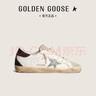 Golden Goose【可定制】女鞋Super-Star銀星復古內增高牛皮鞋GGDB 白色 36 (230mm) 曬單實(shí)拍圖