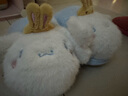 Hello Kitty女童棉拖冬季兒童室內家居鞋小孩保暖親子拖鞋 玉桂狗藍 34/35碼  曬單實(shí)拍圖