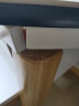 风之意 餐桌 北欧实木餐桌日式可折叠餐桌椅组合现代简约多功能家用饭桌FR-102 原木色（加厚岩板） 一桌四椅（1.35米） 实拍图