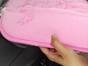云蔻小學(xué)生坐墊教室專(zhuān)用課桌椅墊子幼兒園學(xué)習凳子墊記憶棉屁墊可定制 弧形夢(mèng)想飛翔粉色兩件套 36*34坐墊+36*25靠背套裝帶卡扣 曬單實(shí)拍圖