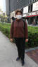 衣典零一（LEDIALYI）2025春秋季女裝新款高級感時(shí)尚洋氣中年小個(gè)子無(wú)帽衛衣女長(cháng)袖上衣 咖啡色 XL （推薦128-140斤） 曬單實(shí)拍圖