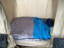 骆驼户外双人睡袋大人露营防寒保暖便携式室内旅行秋冬季加厚睡袋 A7S3K1168 2.2Kg 蓝拼灰 实拍图