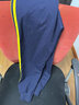 圣芙愷（CEFREKAY） 男童褲子兒童小學生校服褲休閑運動褲女童春秋寬松幼兒園兩條杠 藏青色 120 曬單實拍圖