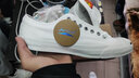 匡威（Converse）開(kāi)口笑運動(dòng)帆布低幫休閑鞋 JACK PURCELL 男女情侶款小白鞋  WHITE-白色 27.5 （42.5） 曬單實(shí)拍圖