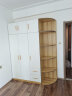 森普顿 衣柜卧室平开门衣柜实木组合现代简易简约板式家用柜子收纳衣橱 三门1.2米主柜+顶柜+0.5米角柜 实拍图