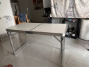 沃特曼(Whotman)折叠桌子1.2m加固户外摆摊宣传长条地推书桌电脑饭餐桌 实拍图