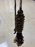 旋蓬 【平安】系列大號(hào)綠檀木手工汽車掛件車內(nèi)掛飾品 男女禮品 曬單實(shí)拍圖