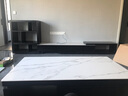中派 茶幾 北歐進(jìn)口巖板茶桌客廳火燒石茶幾電視柜組合補(bǔ)貼 電視柜+邊柜+掛柜三件套組合 曬單實(shí)拍圖