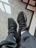 阿迪達(dá)斯 （adidas）【嚴(yán)選好物】 Yeezy Boost 350 V2 椰子350男女休閑跑步鞋 黑白奧利奧BY1604-2022 44 曬單實(shí)拍圖
