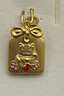 周大福（CHOW TAI FOOK）周大福日本限定商品999.9招財貓護身符(開運)(24103-R)金1.6克 曬單實拍圖