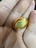 中國珠寶黃金金元寶 Au9999足金金條收藏金塊金錠 生日禮物 送長(cháng)輩送領(lǐng)導 50g金元寶 曬單實(shí)拍圖