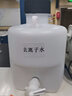 比克曼生物 塑料放水桶HDPE材質(zhì)下口瓶蒸餾水盛裝實(shí)驗室賽默飛水桶耐酸堿腐蝕 【HDPE放水桶】 黑蓋 5L（含蓋和龍頭） 曬單實(shí)拍圖