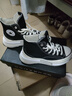 匡威（Converse）中性Chuck Taylor SEASONAL高幫系帶帆布鞋 A00869C 37 曬單實(shí)拍圖