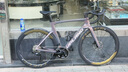 UPLAND阿普蘭R70超輕全碳纖維公路車(chē)黑武士自行車(chē)24速油壓碟剎男女騎行 夢(mèng)幻熔巖星火灰-TUKUS輪組 520 24速 曬單實(shí)拍圖